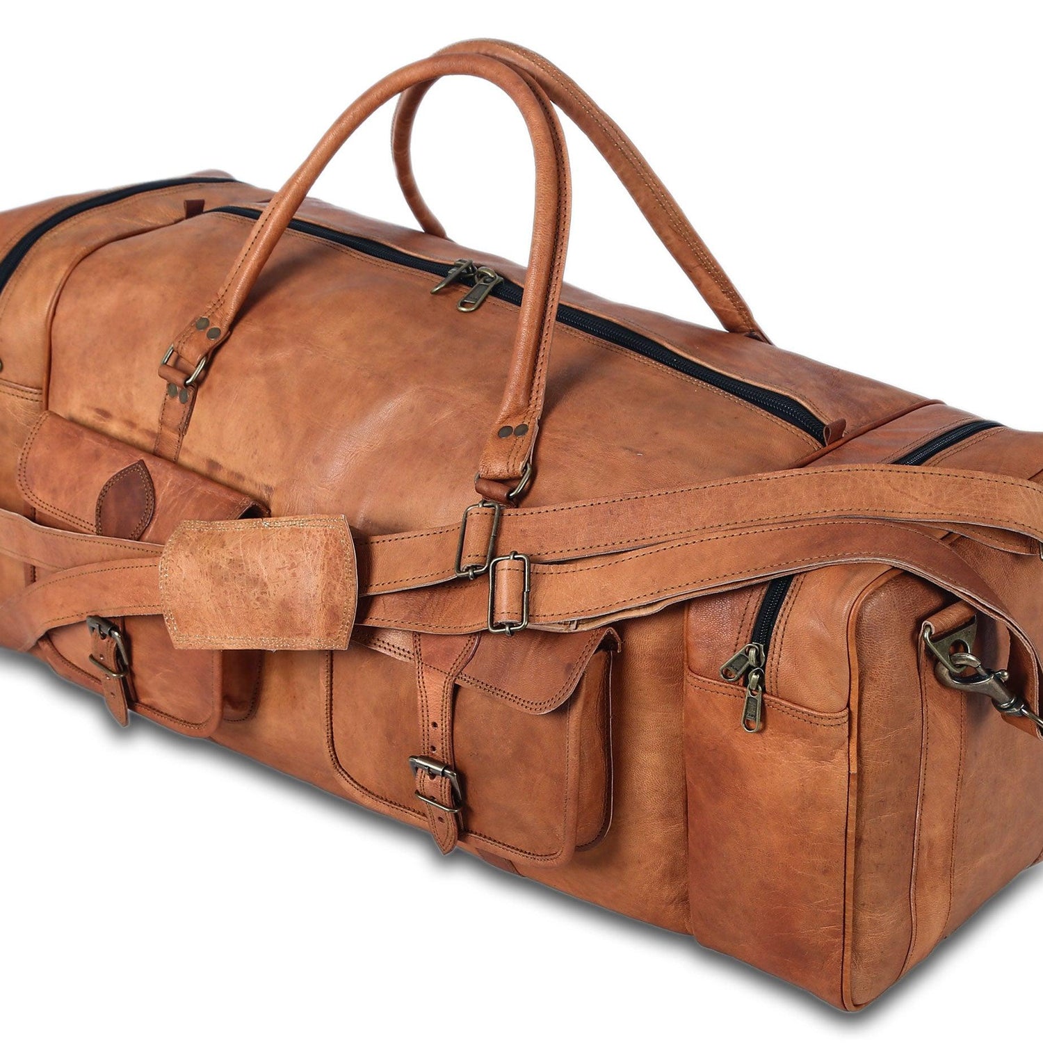 Large travel holdall gym and sports bag