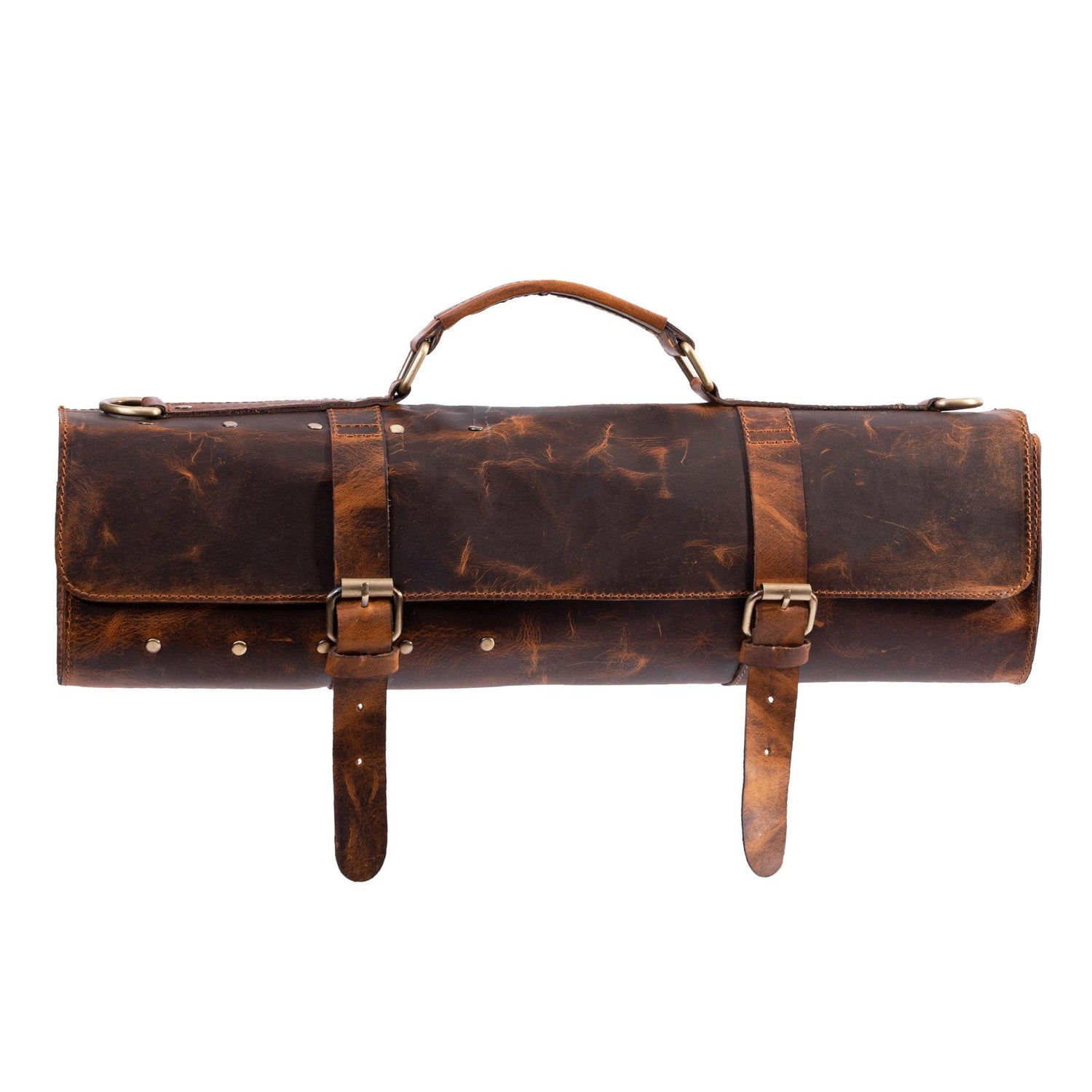 Leather Chef Knife Roll Case