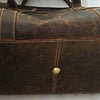 Leather 20 Inch Travel Duffel Bags for Men and Women Full Grain Leather Overnight Weekend Leather Bags Sports Gym Duffle