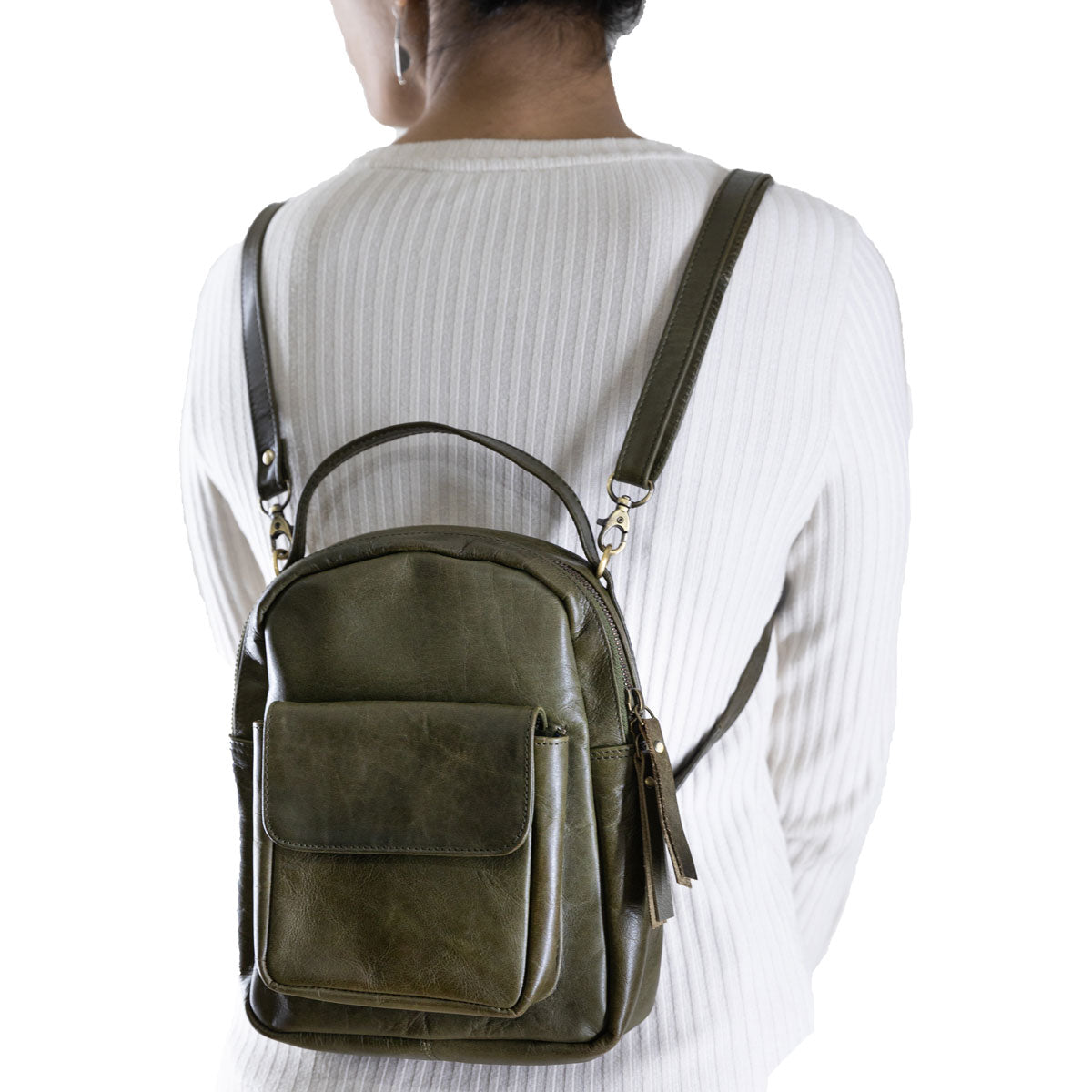 Crossbody Backpack Men, Backpack Shoulder Bag
