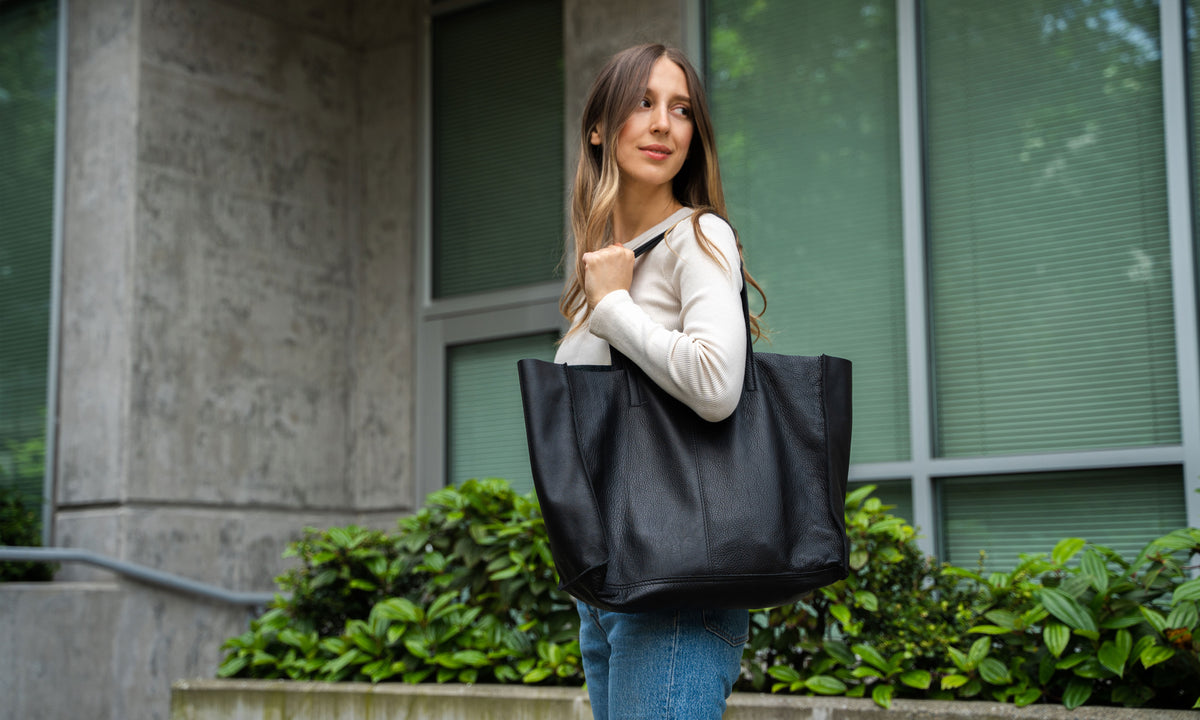 Leather Shoulder Bag Tote for Women Purse Satchel Travel Bag