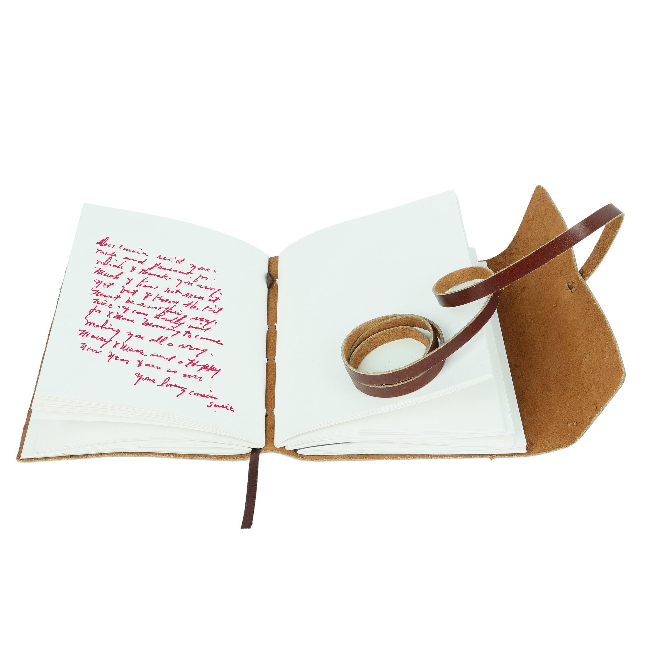 handmade leather journal Best gift for writers