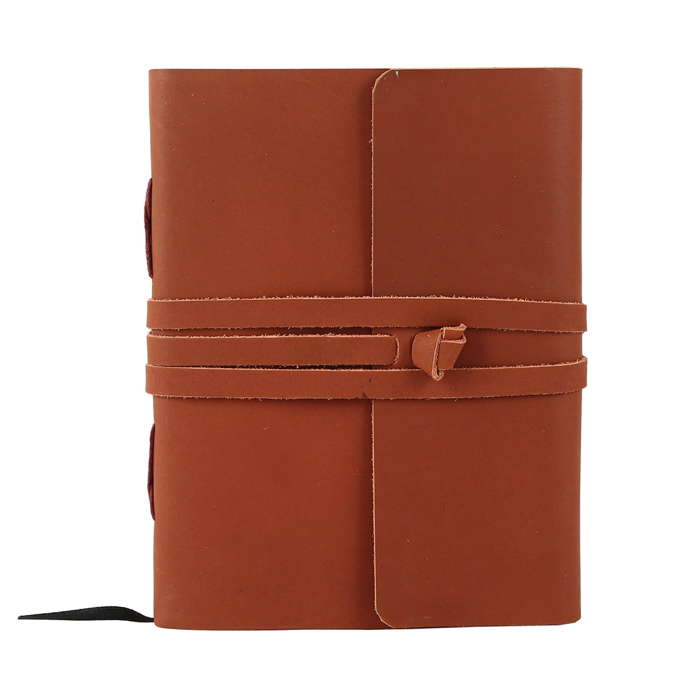 Handmade leather journal best for men and women