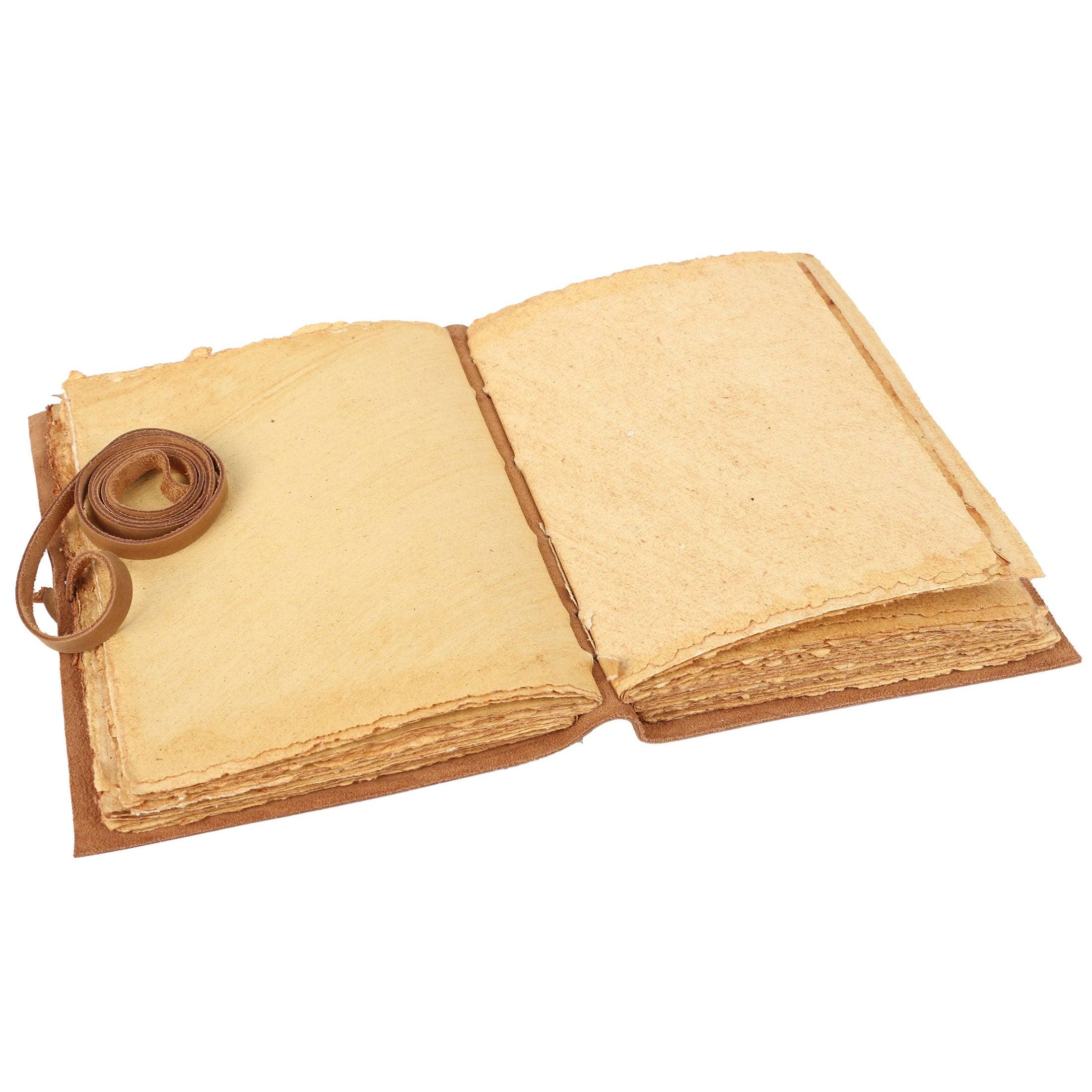 120 GSM handmade deckle edge paper, ideal for writing, sketching, journaling, or note-taking.