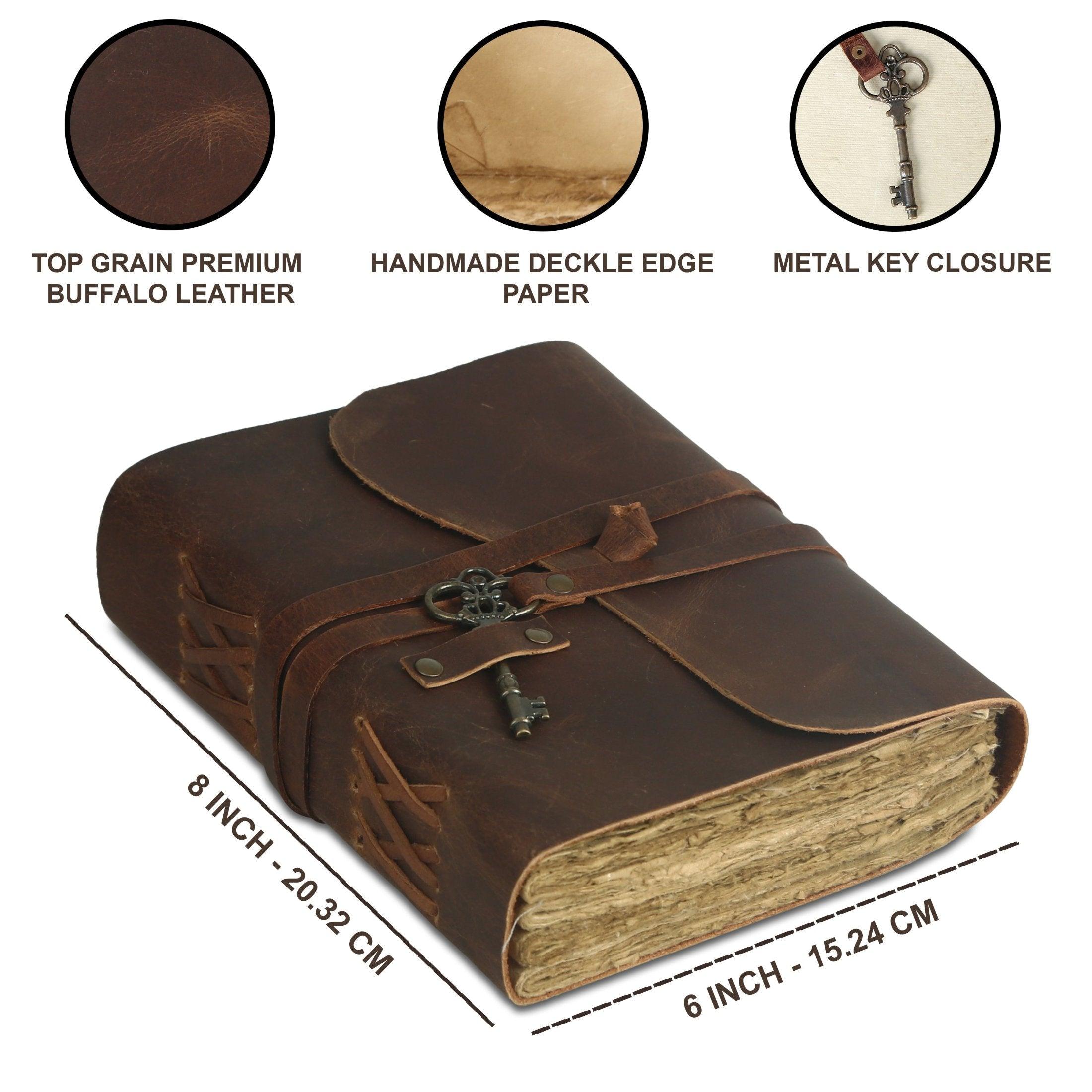 8x6-inch handmade sketchbook for artists