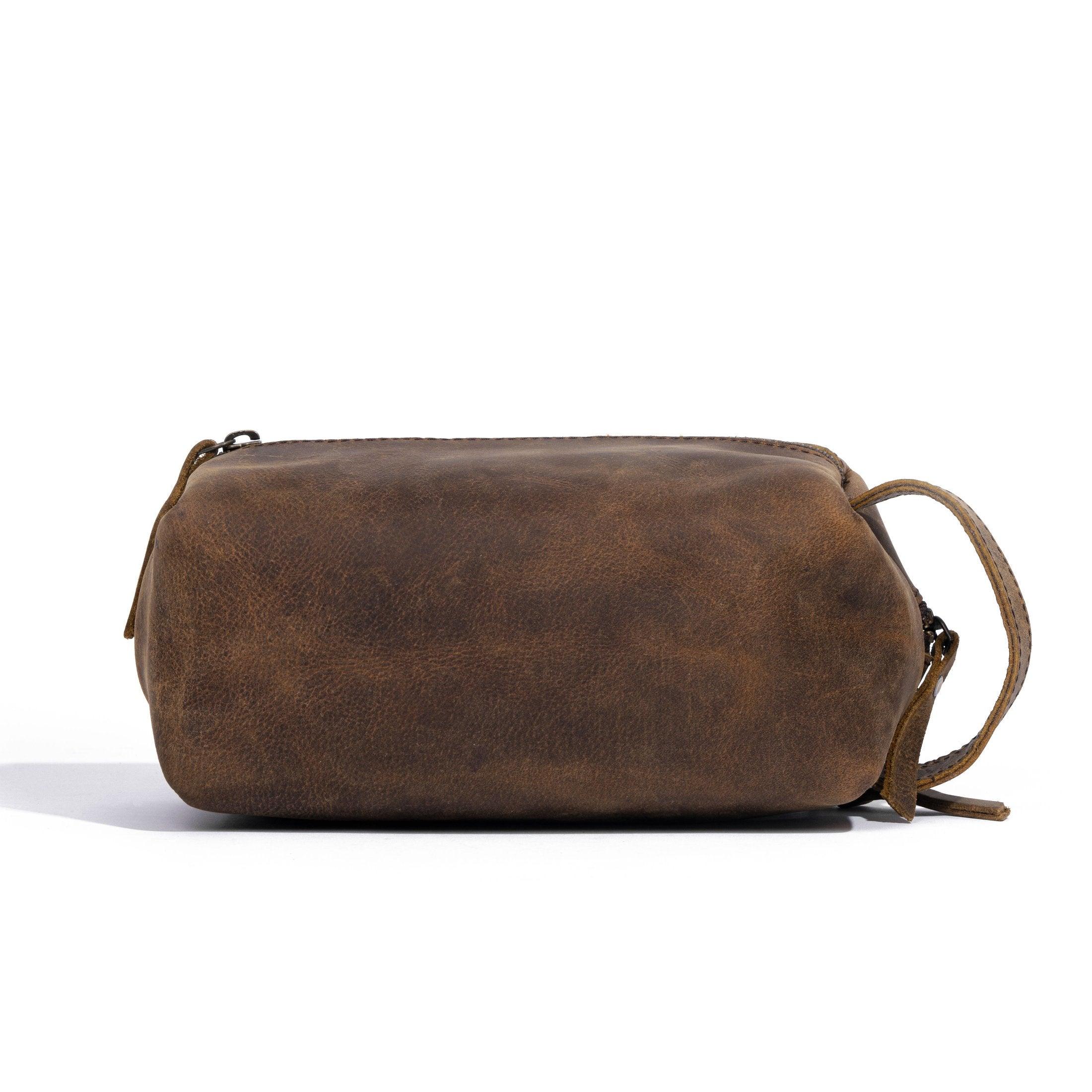 leather dopp kit