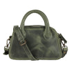 KomalC Mini Top Handle Crossbody Bag for Women – Leather Shoulder Handbag with Adjustable Strap