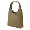 Leather Women's Tote bag/Ladies Purse/Travel Shopping Bag Hobo Carry Shoulder Bag Multipurpose Handbag (Olive Green)