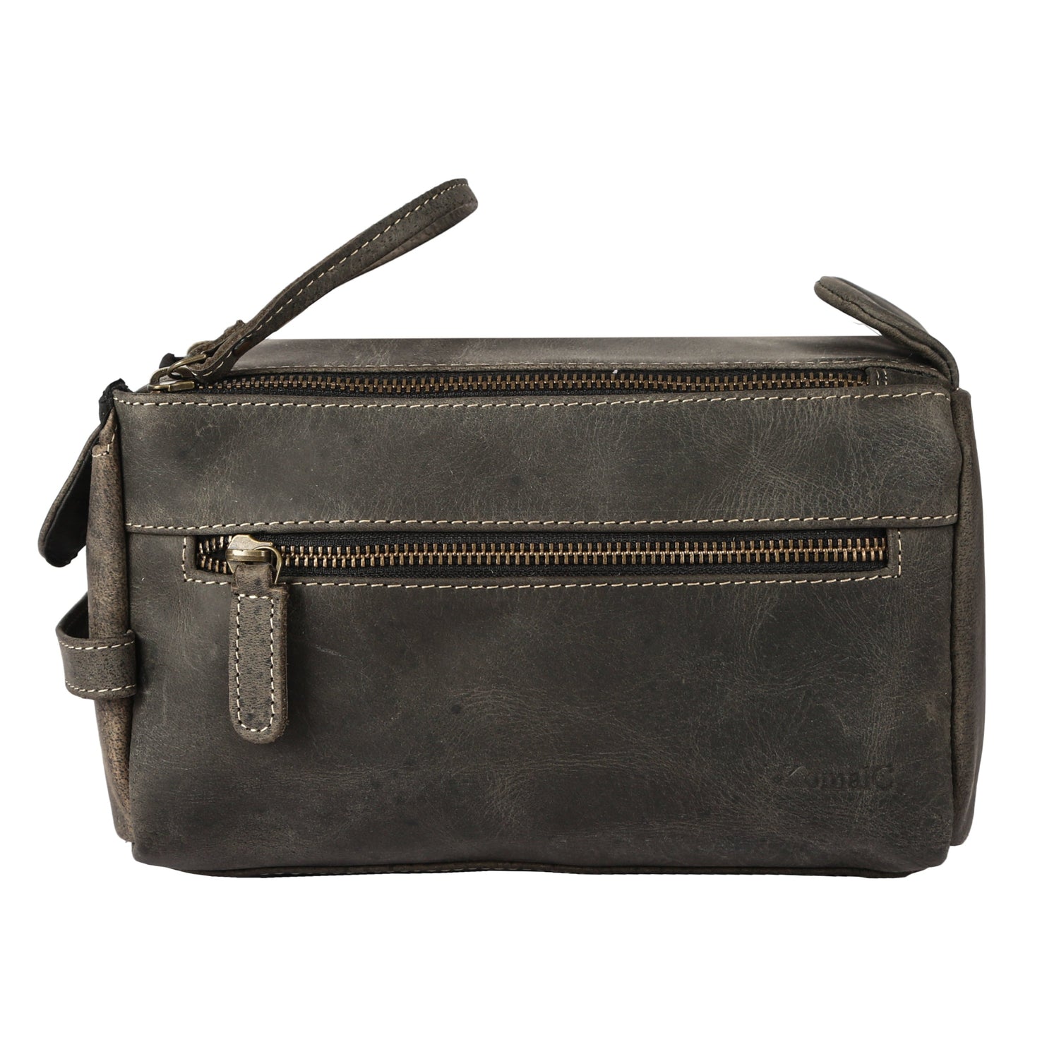 leather dopp kit for men