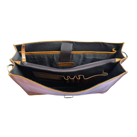 18-inch office briefcase for men and women