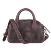 KomalC Mini Top Handle Crossbody Bag for Women – Leather Shoulder Handbag with Adjustable Strap
