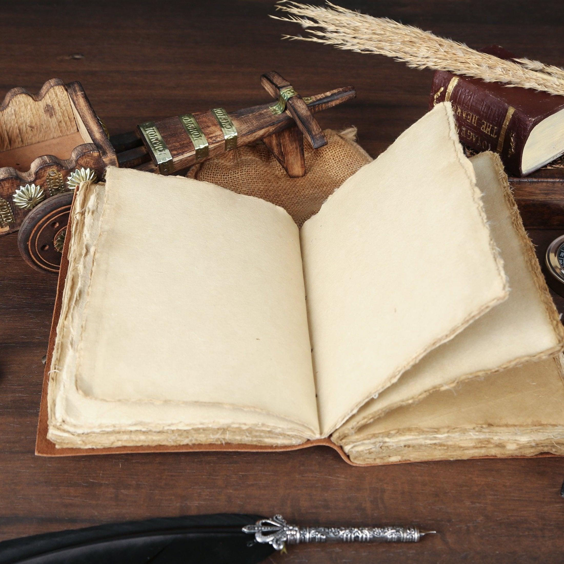 Perfect leather journal for writers, artists and sketchers