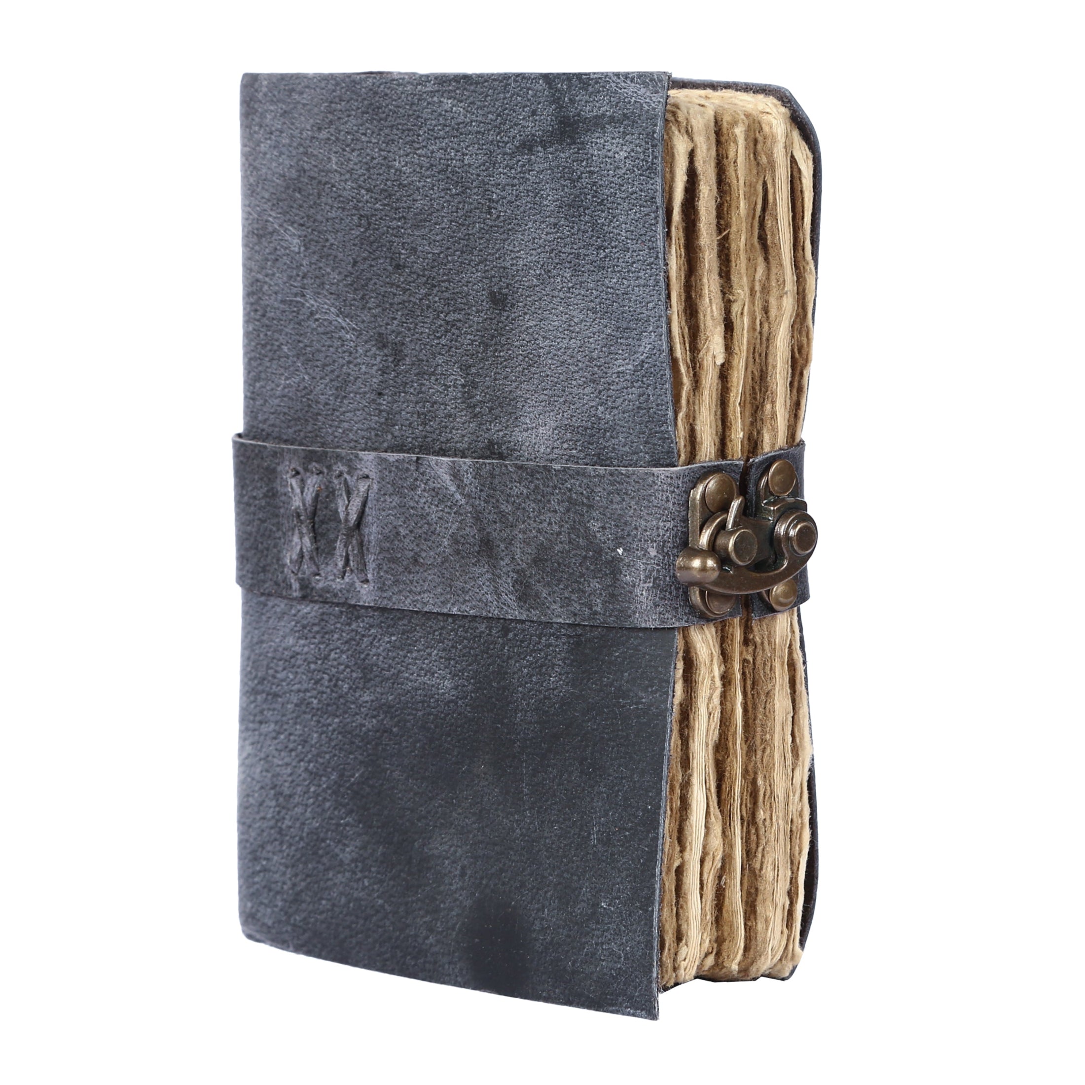 Best leather journal for women with vintage lock