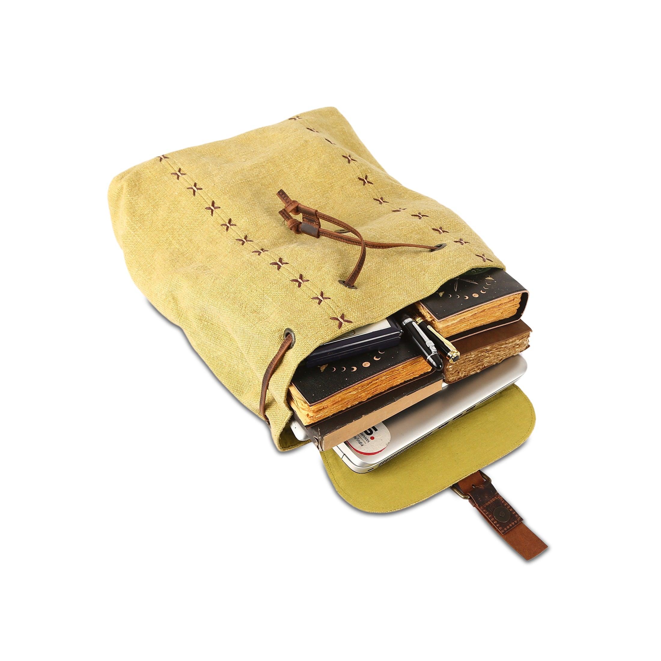 spacious backpack for men