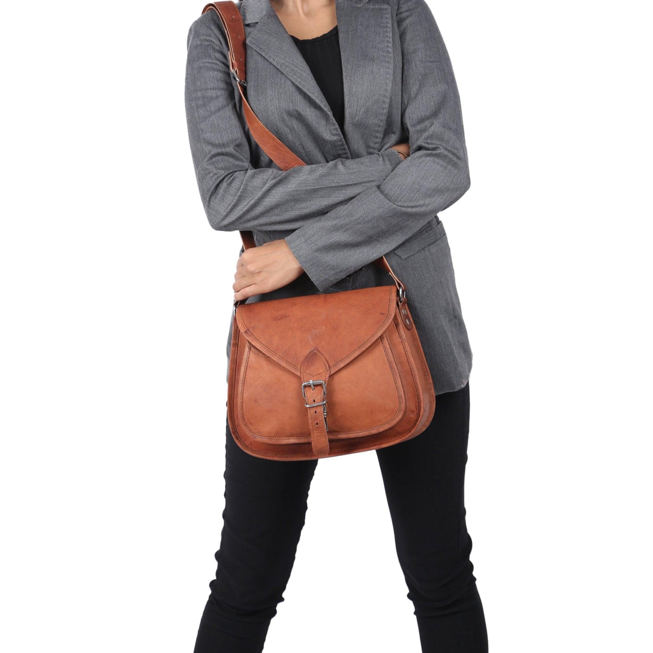 Komal’s Passion leather shoulder bag