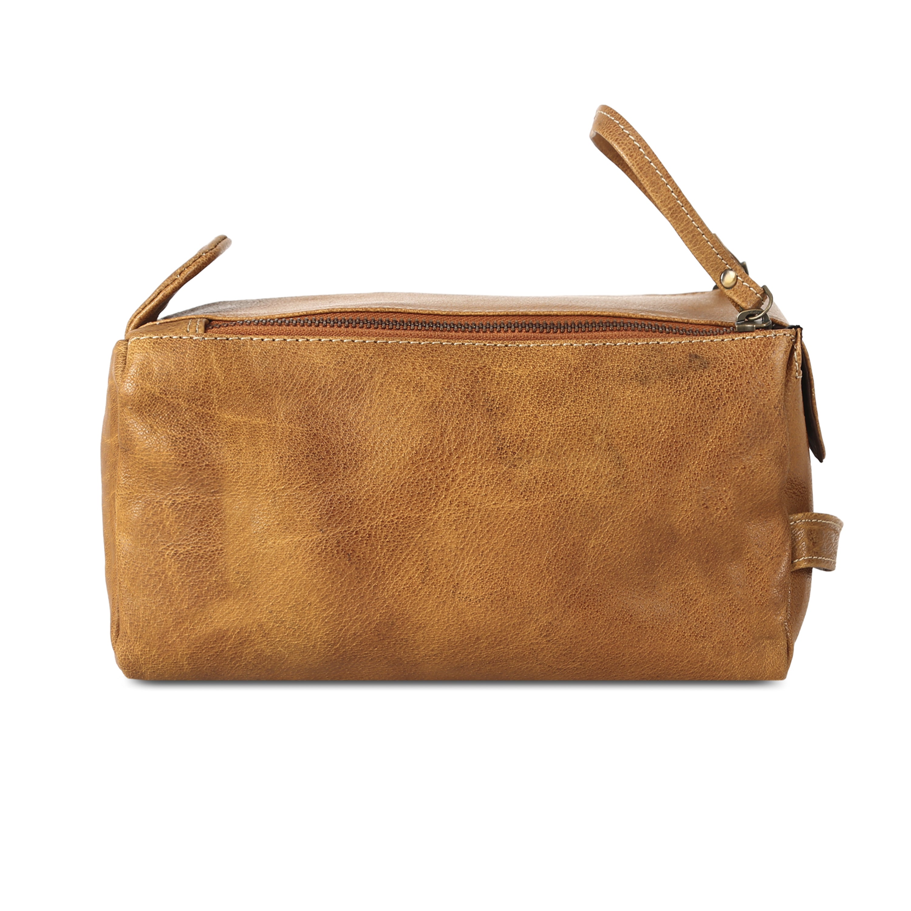 leather toiletry bag 
