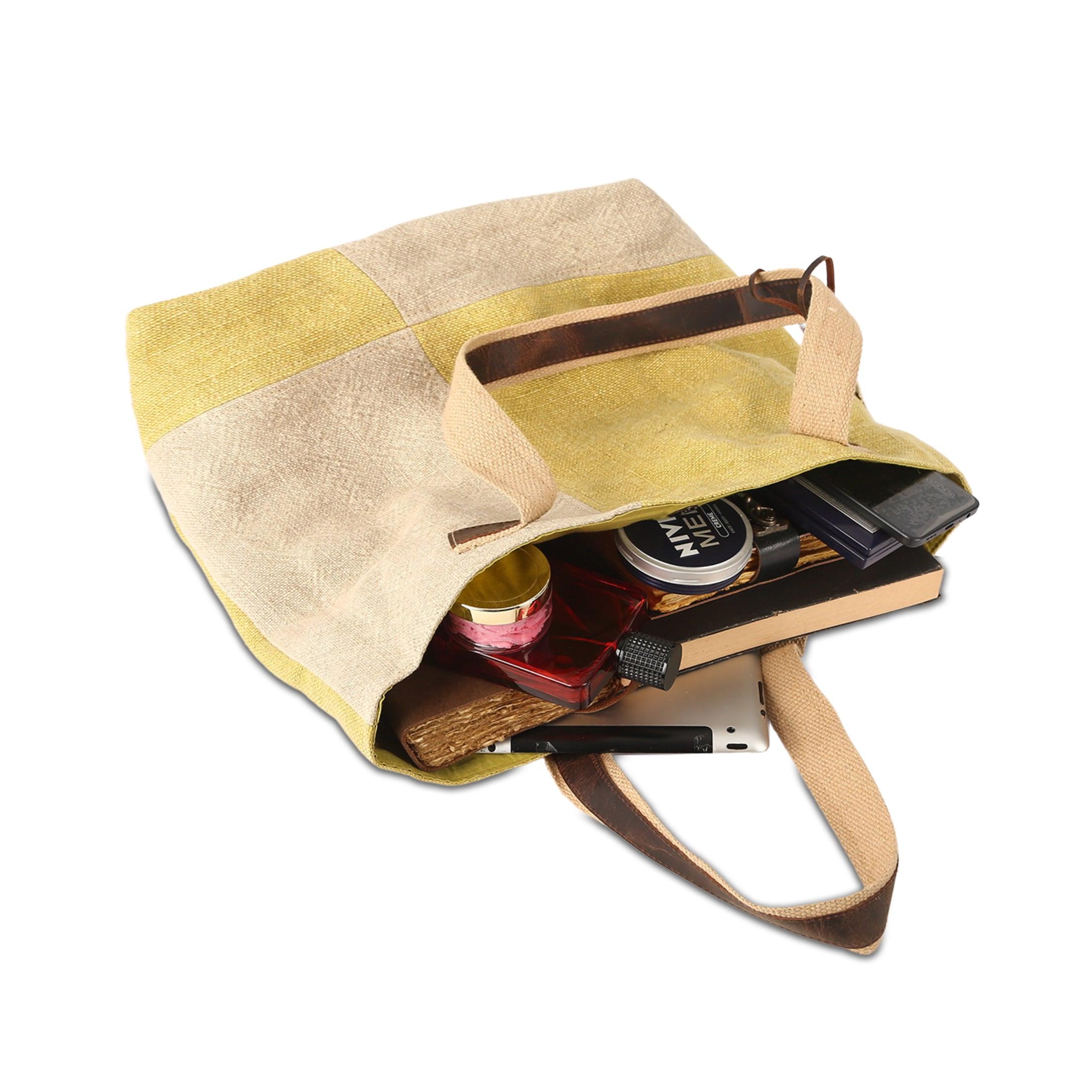 Spacious and lightweight casual handbag