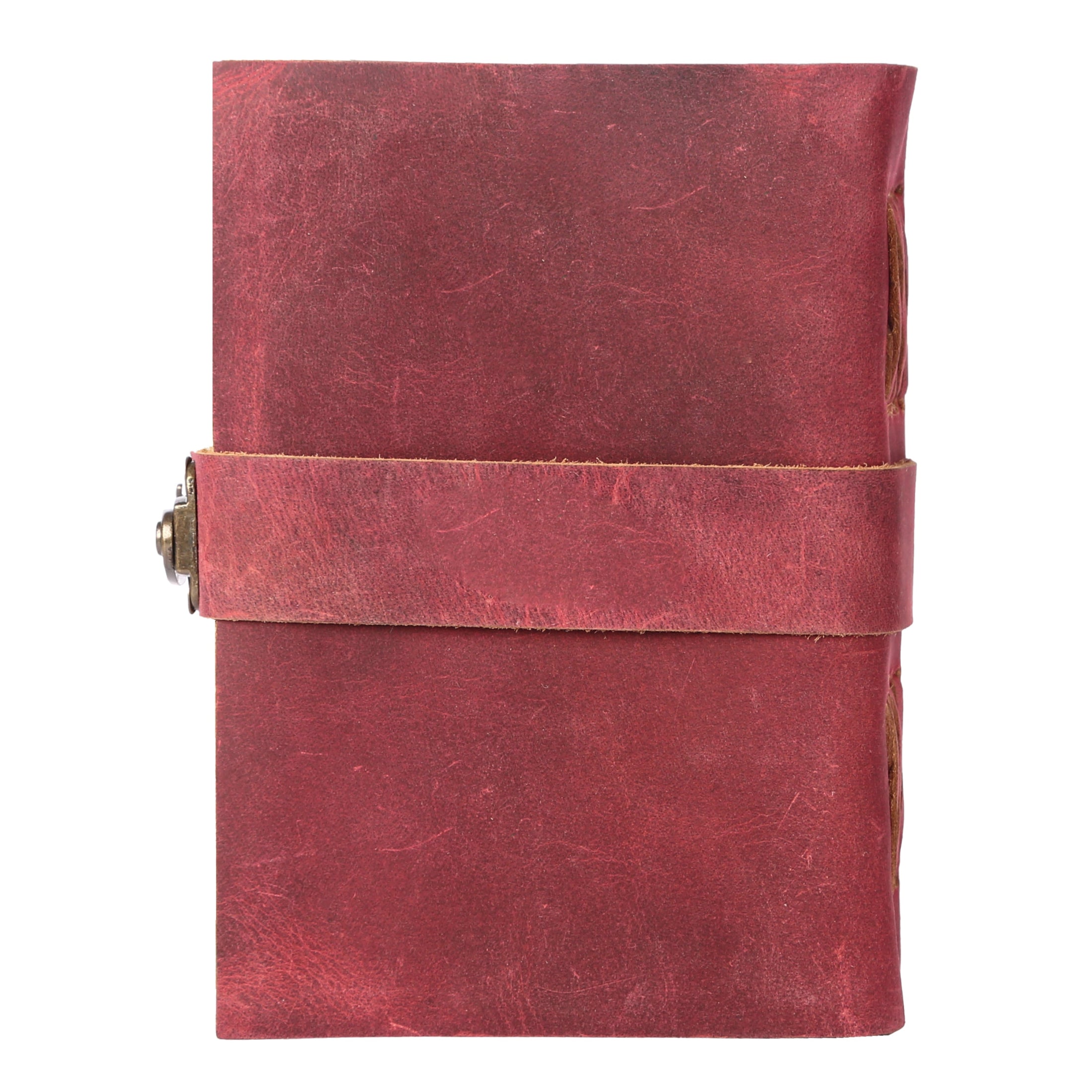Vintage handmade leather journal for women
