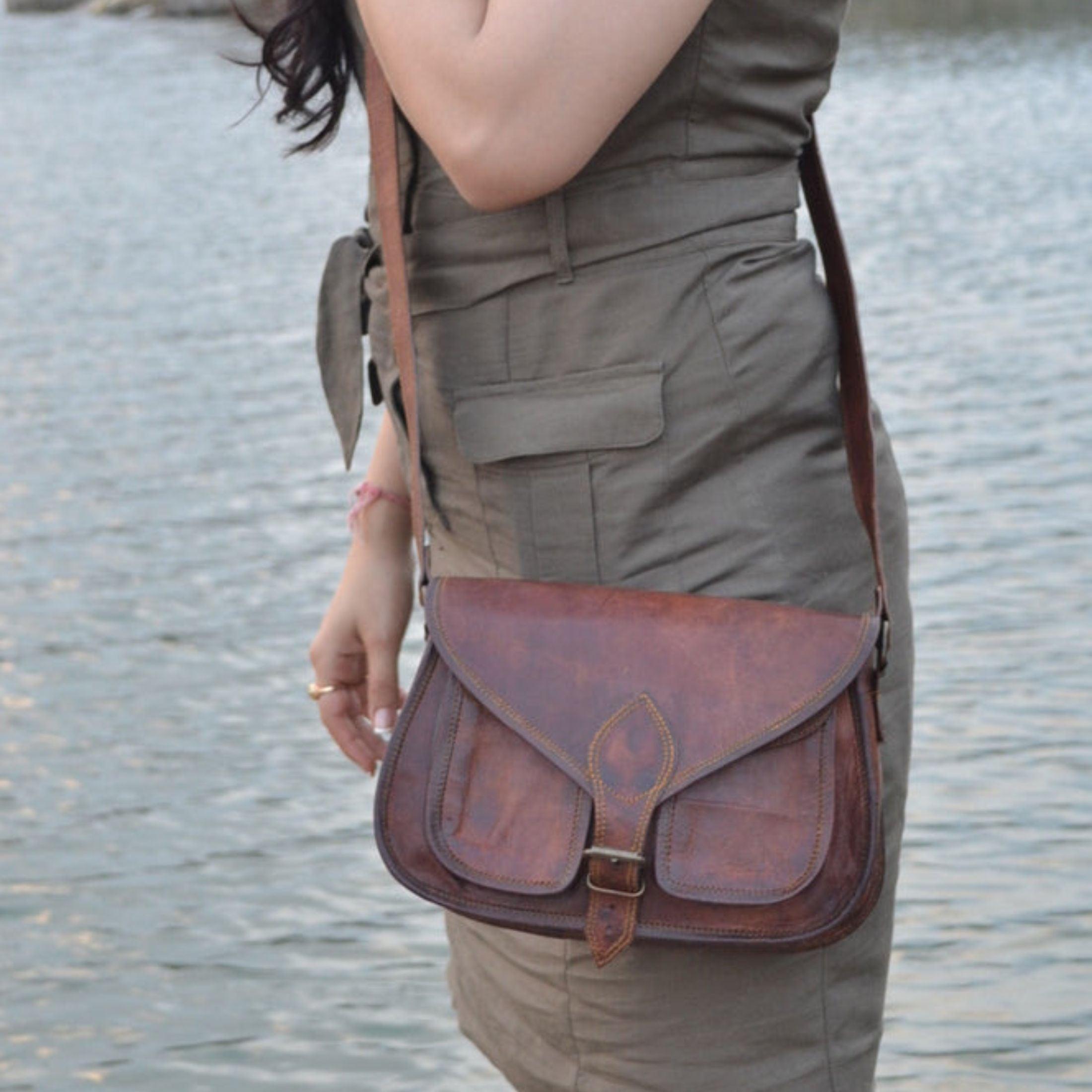crossbody bag for travel ladies Leather Purse Women Shoulder Bag