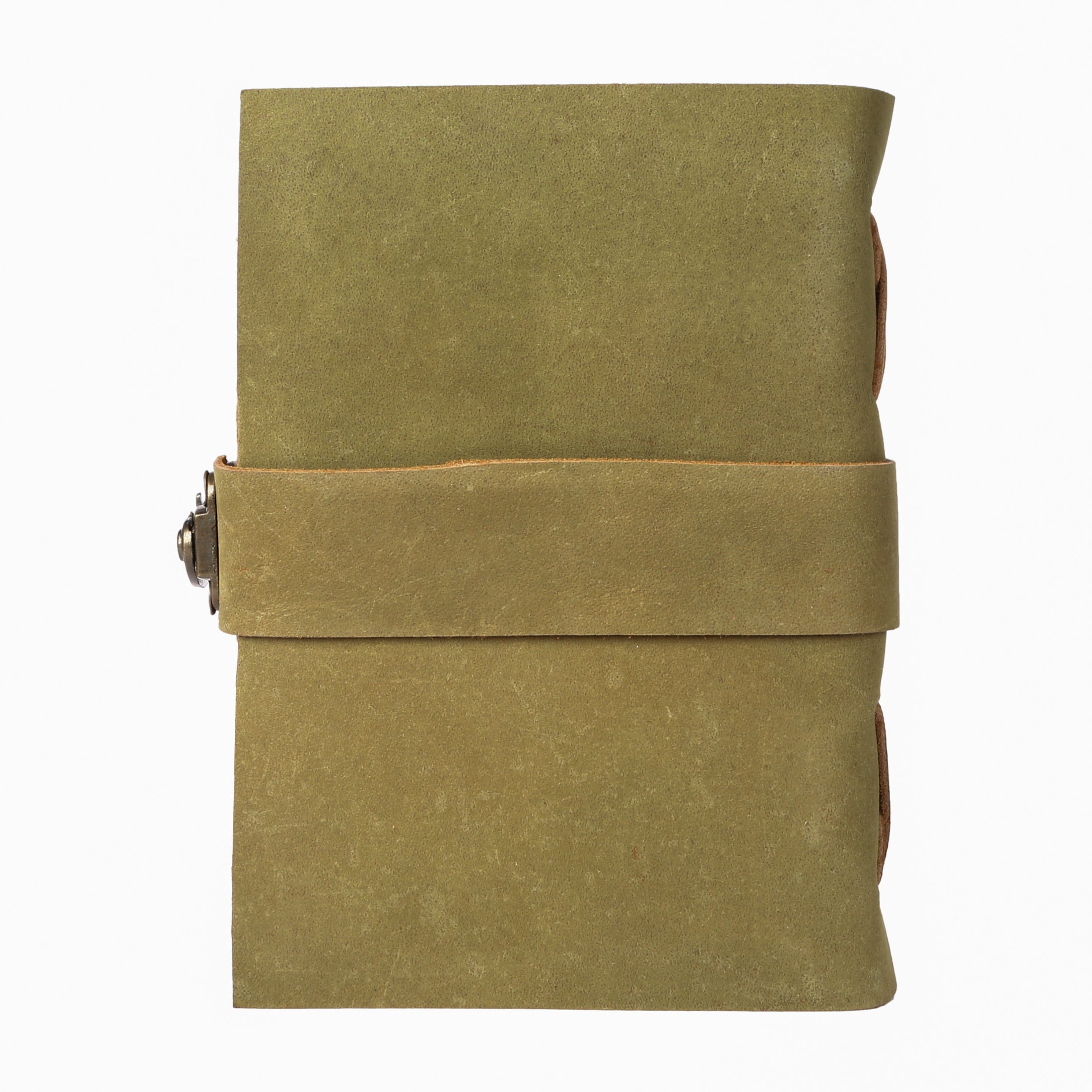 Vintage handmade leather journal for women