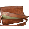 Leather Vintage Men's 16 Inch Leather Laptop Messenger Pro Satchel Men's Bag