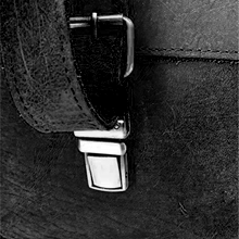 Replacement Push Lock Set for komal's passion leather Black Leather Bags