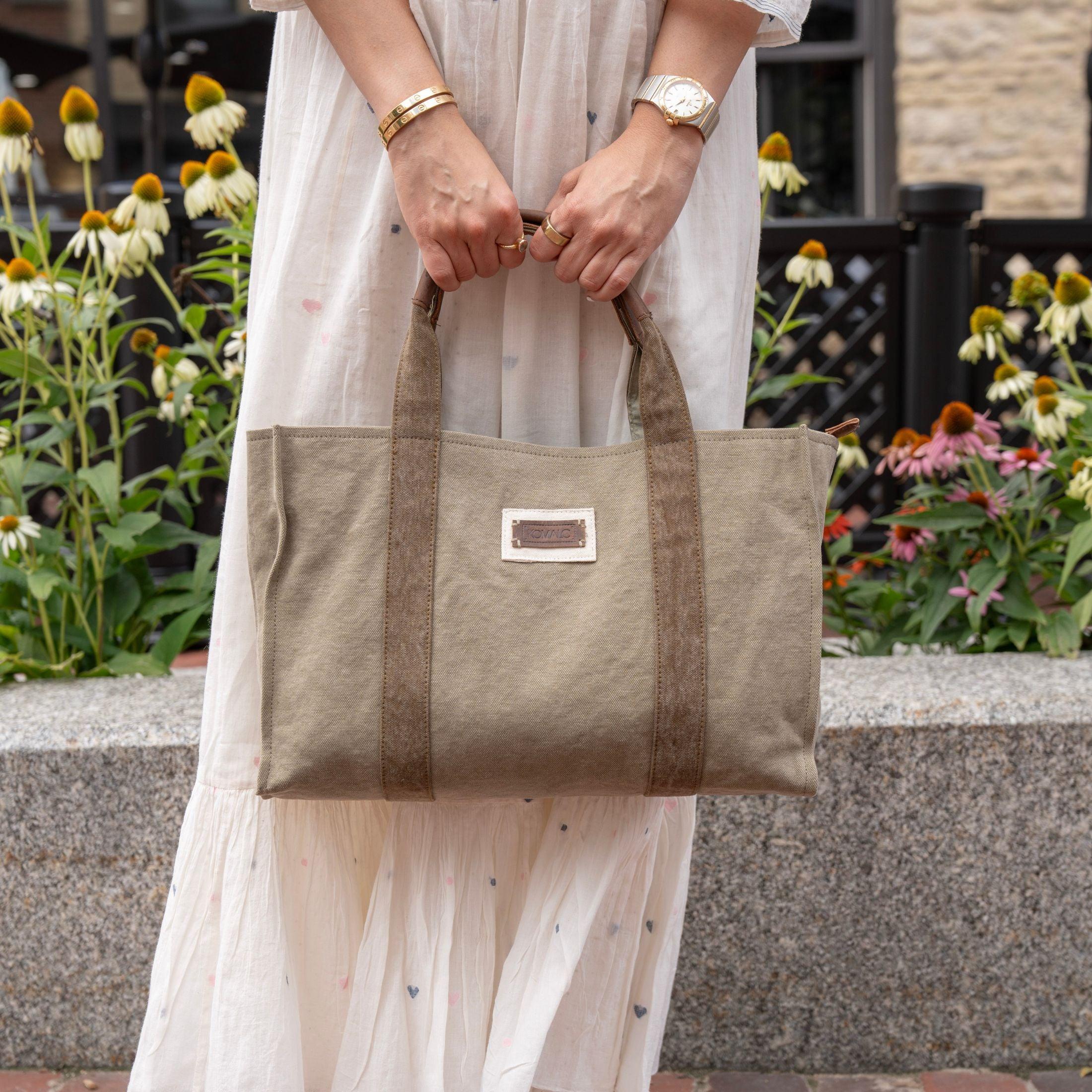 Versatile KomalC Hellebore tote bag