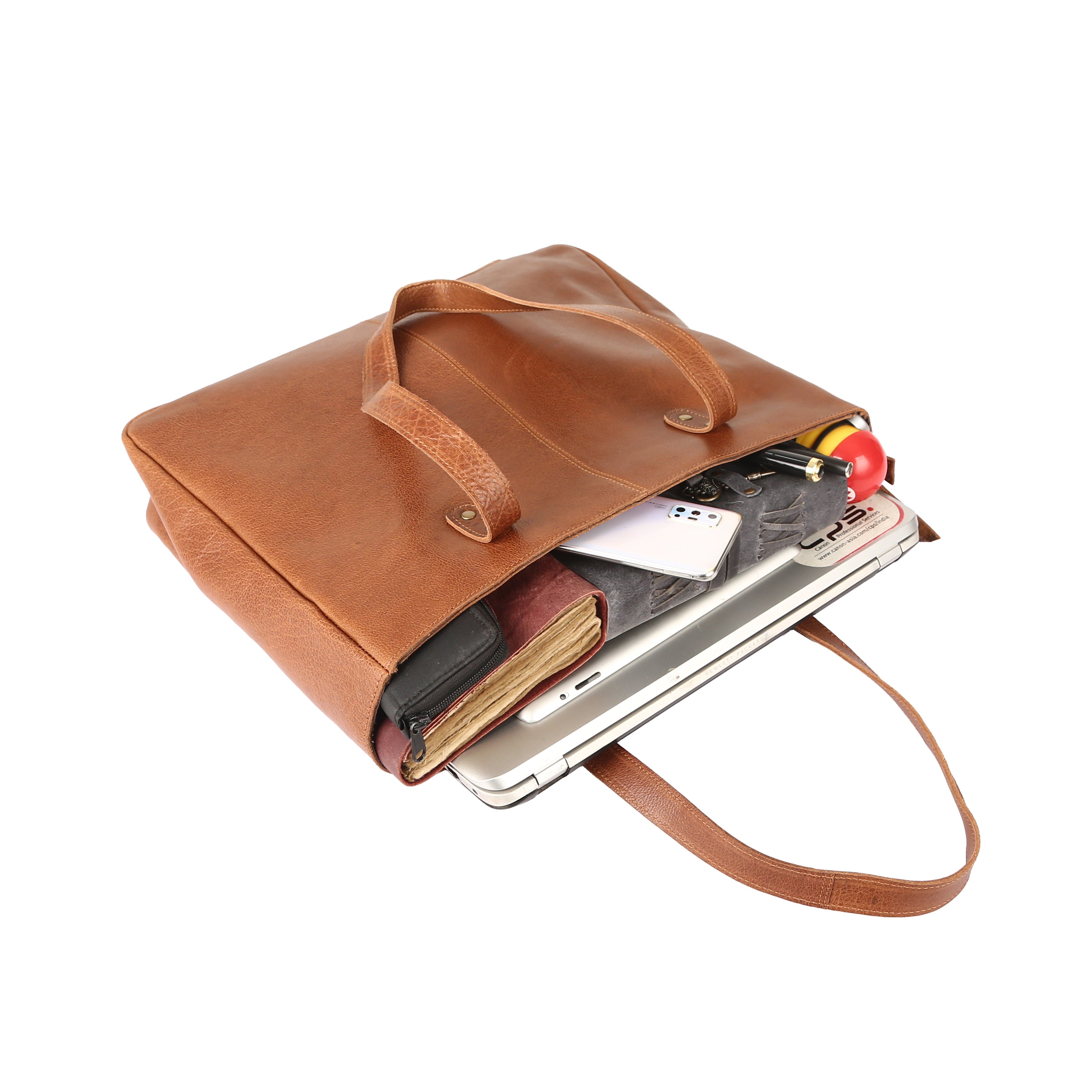 KomalC Leather Tote Bag for Women Purse Satchel Travel Bag Shopping Carry Messenger Multipurpose Handbag