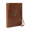 Leather Journal Refillable Lined Paper Tree of Life Handmade Leather Journal/Writing Notebook Diary/Bound Daily Notepad for Men & Women