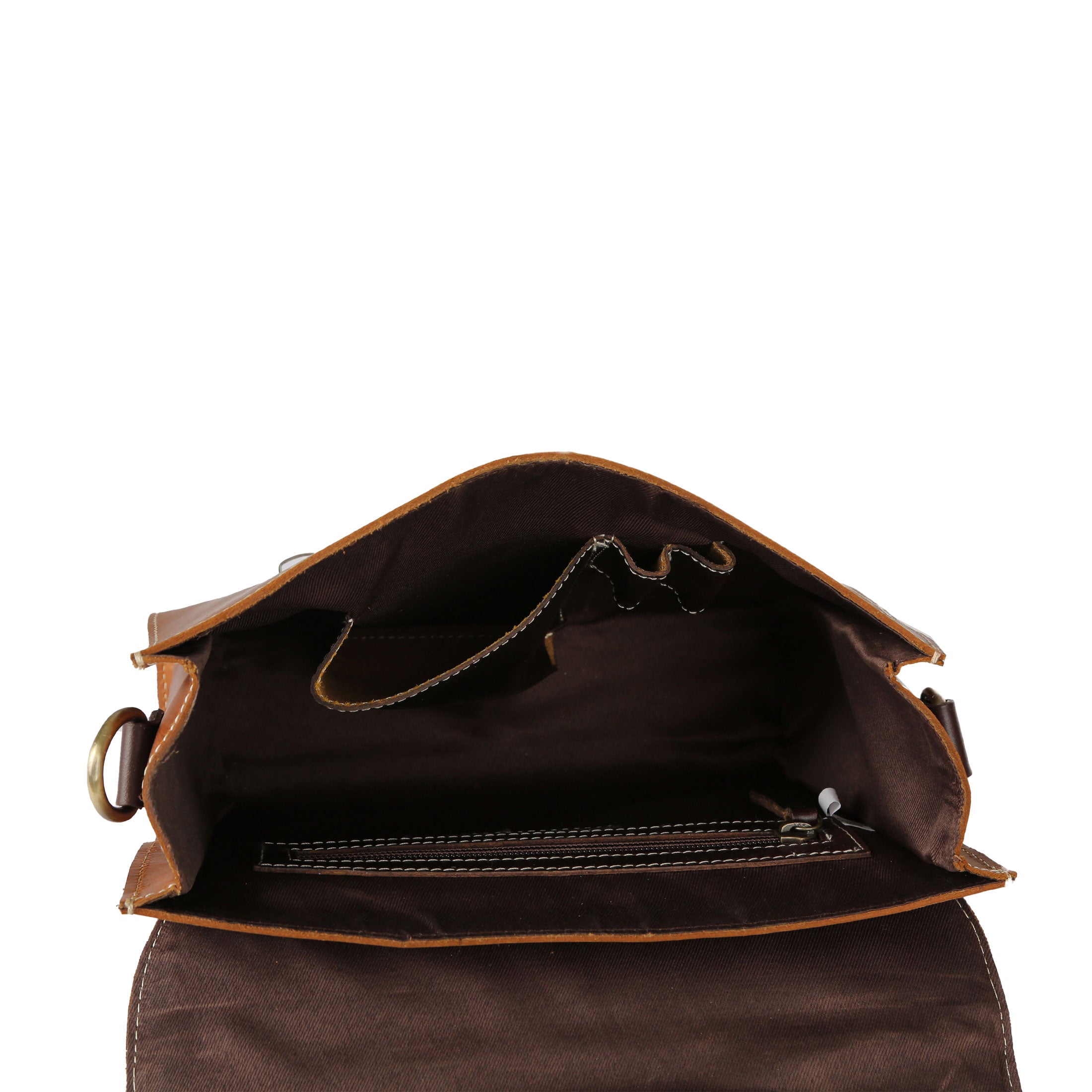 Genuine Leather Crossbody Bag for Women | 10 Inch Handmade Satchel Purse with Adjustable Strap & Push Lock | Stylish Everyday Shoulder Bag