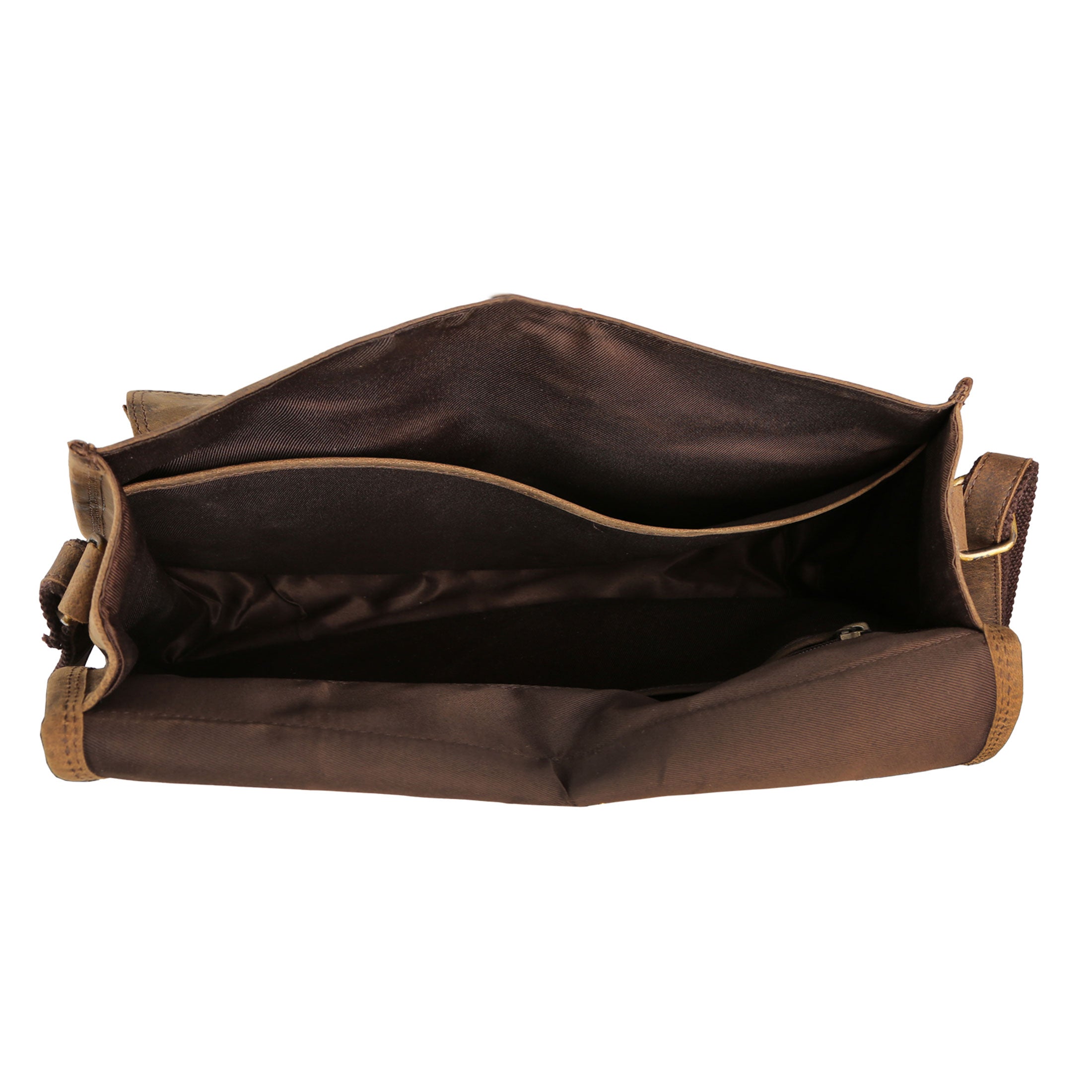 14-Inch Genuine Leather Purse – Women’s Crossbody Satchel, Shoulder Bag, Tote, and Travel Handbag