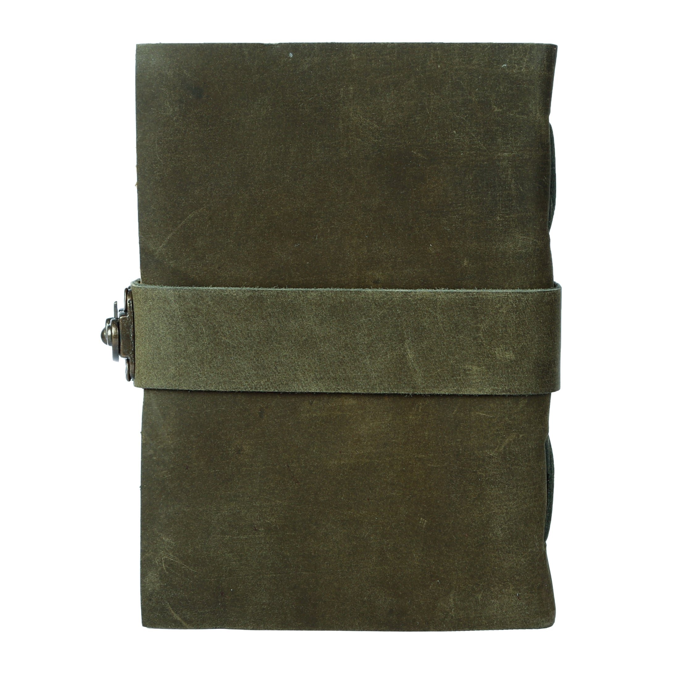 Vintage handmade leather journal for women