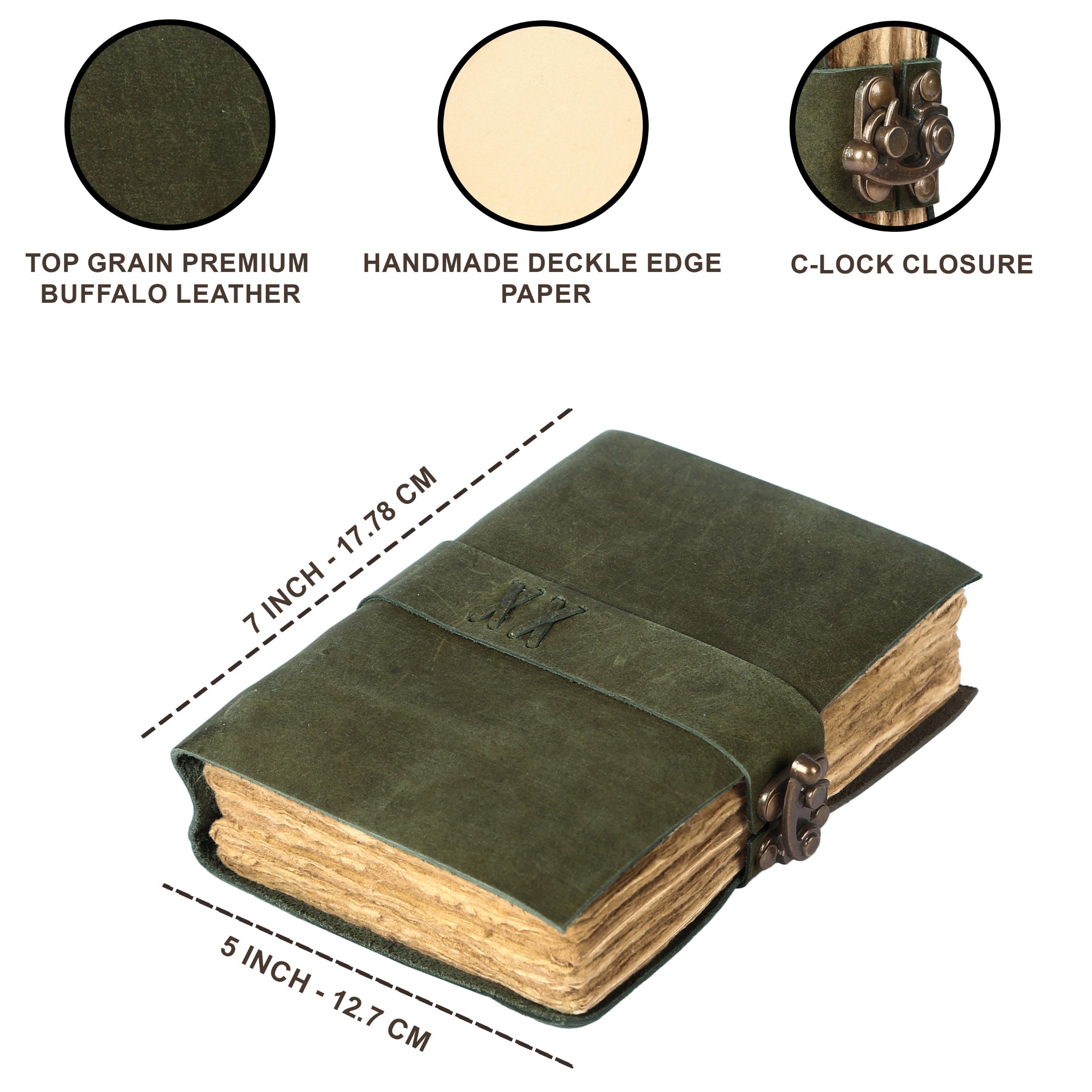 Best leather journal for men, women, work, artists and sketchers.