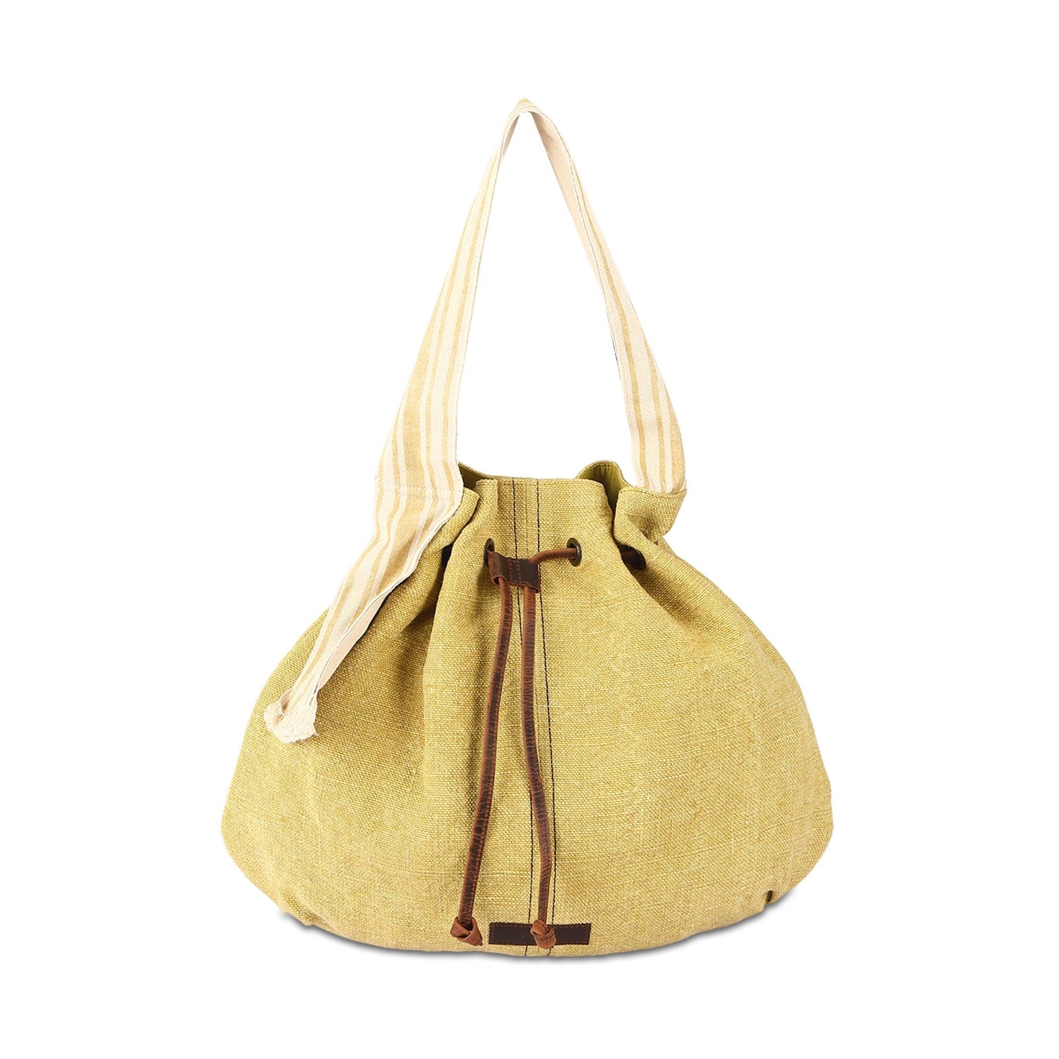 sunflower Jute Tote Bag