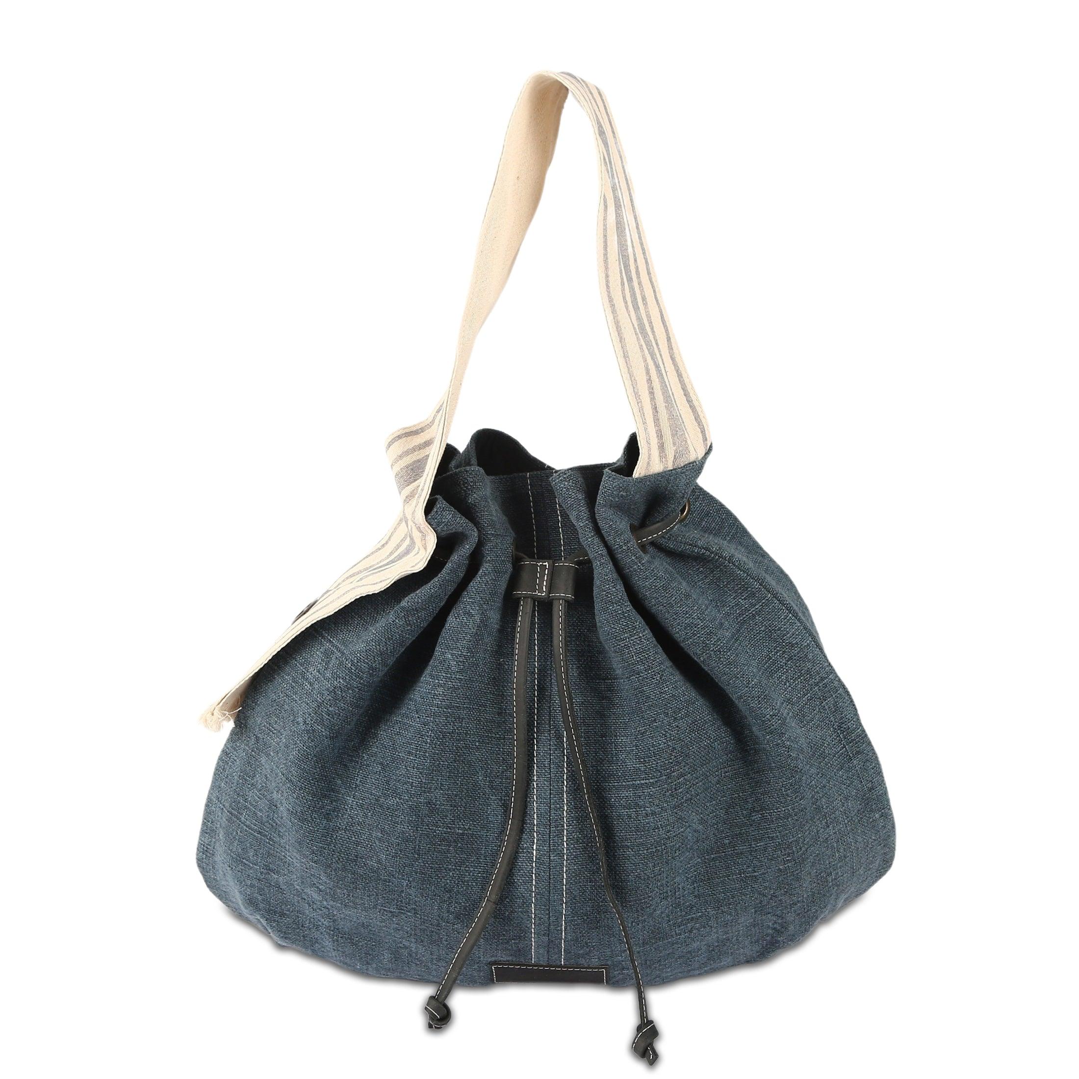 KomalC Tote Bag made with high quality Jute Stylish Eco friendly spacious design for everyday