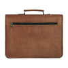 Vintage 15-Inch Laptop Messenger Bag – Leather Briefcase & Satchel for Men and Women