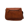 External pocket of Leather Crossbody Bag