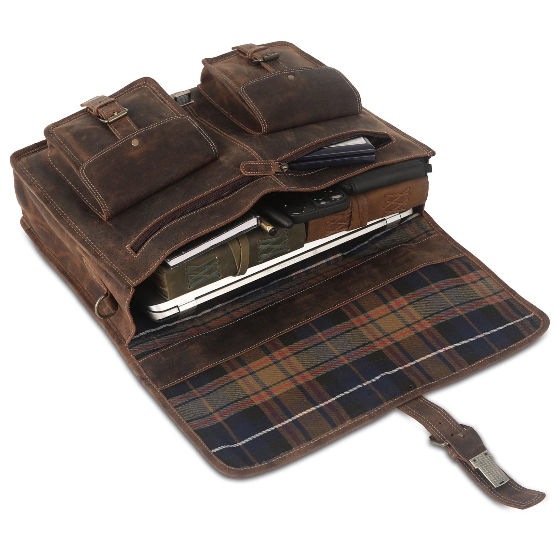 High-end checkered lining bag