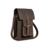 Leather 11 Inch Sturdy Leather satchel iPad Messenger Bag for men and women