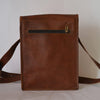 Leather 11 Inch Sturdy Leather satchel iPad Messenger Bag for men and women