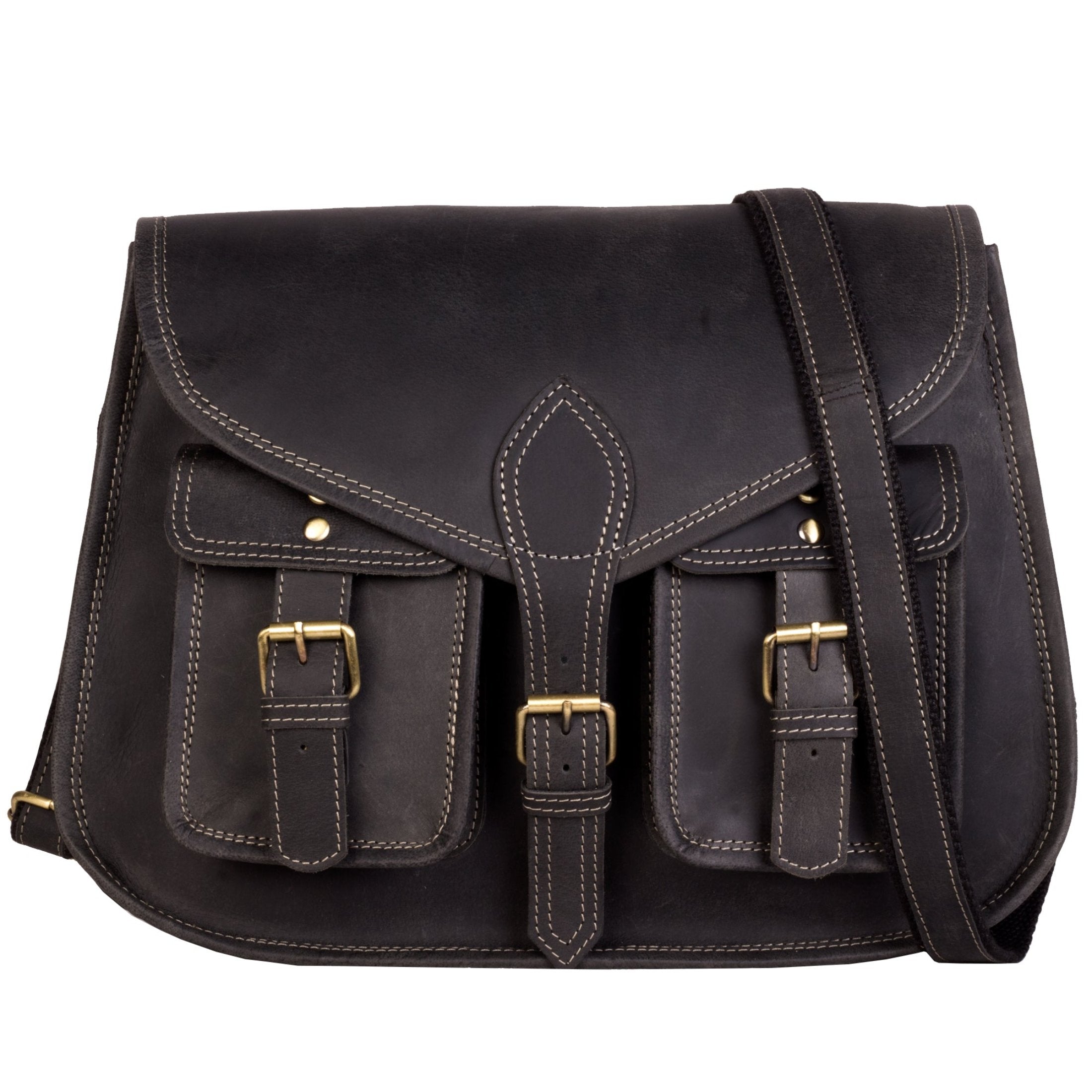 Multi-Purpose Leather Crossbody and Shoulder Purse for Women