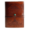 Leather Journal Refillable Lined Paper Tree of Life Handmade Leather Journal/Writing Notebook Diary/Bound Daily Notepad for Men & Women