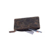 Leather Pencil pouch pen case zippered pencil case practical gift for students, artists. Perfect for school, office, college