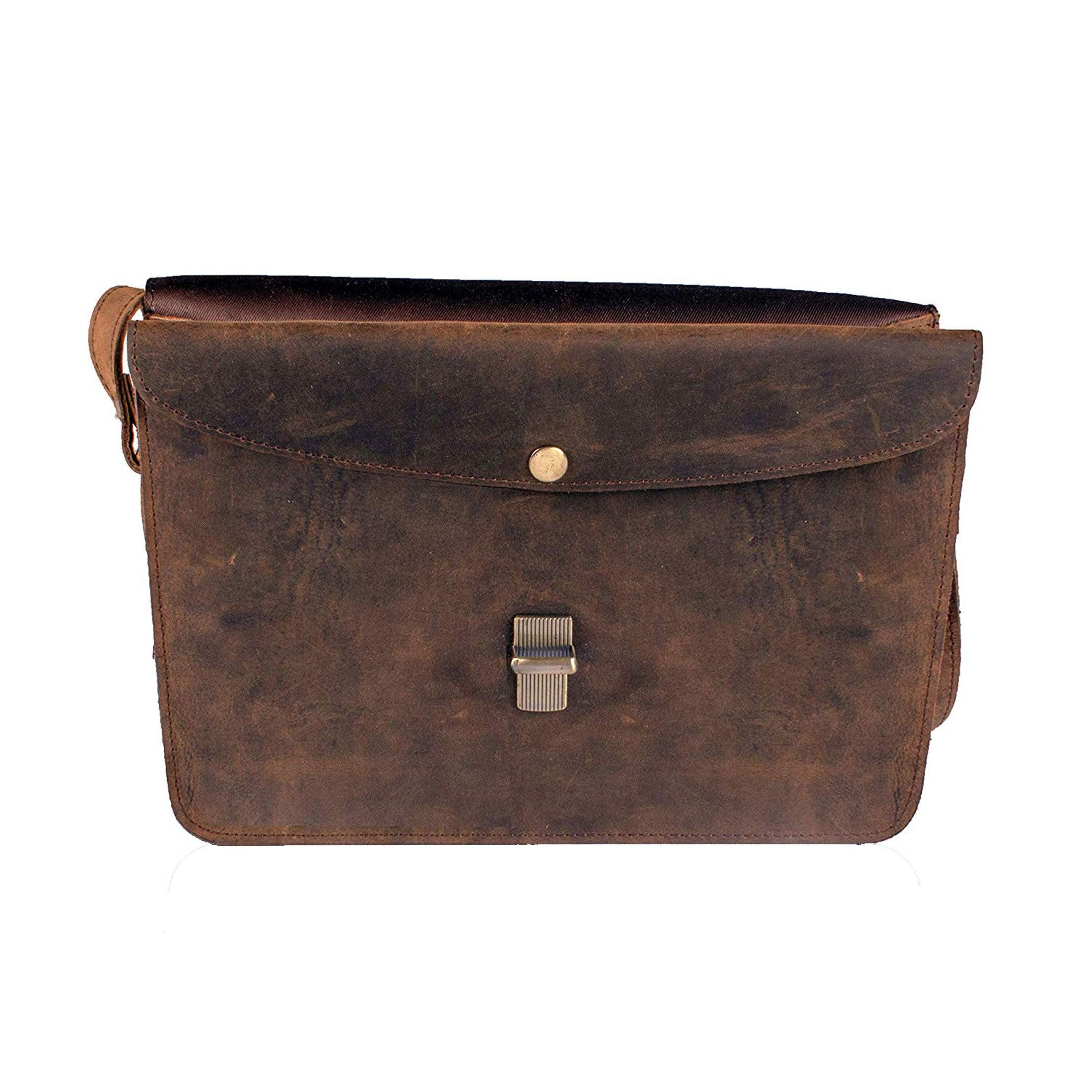 Handcrafted leather tote for women