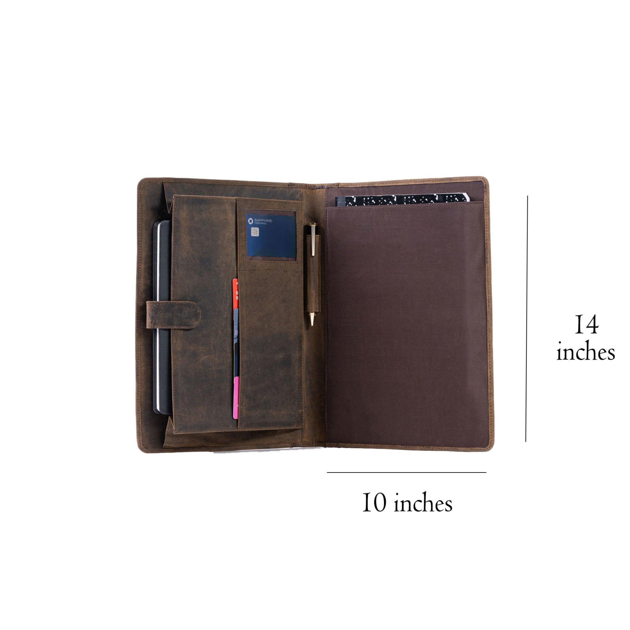 leather padfolio