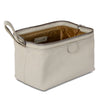 Large Premium Leather toiletry bag for Women and Men, travel utility Dopp kit wash bag