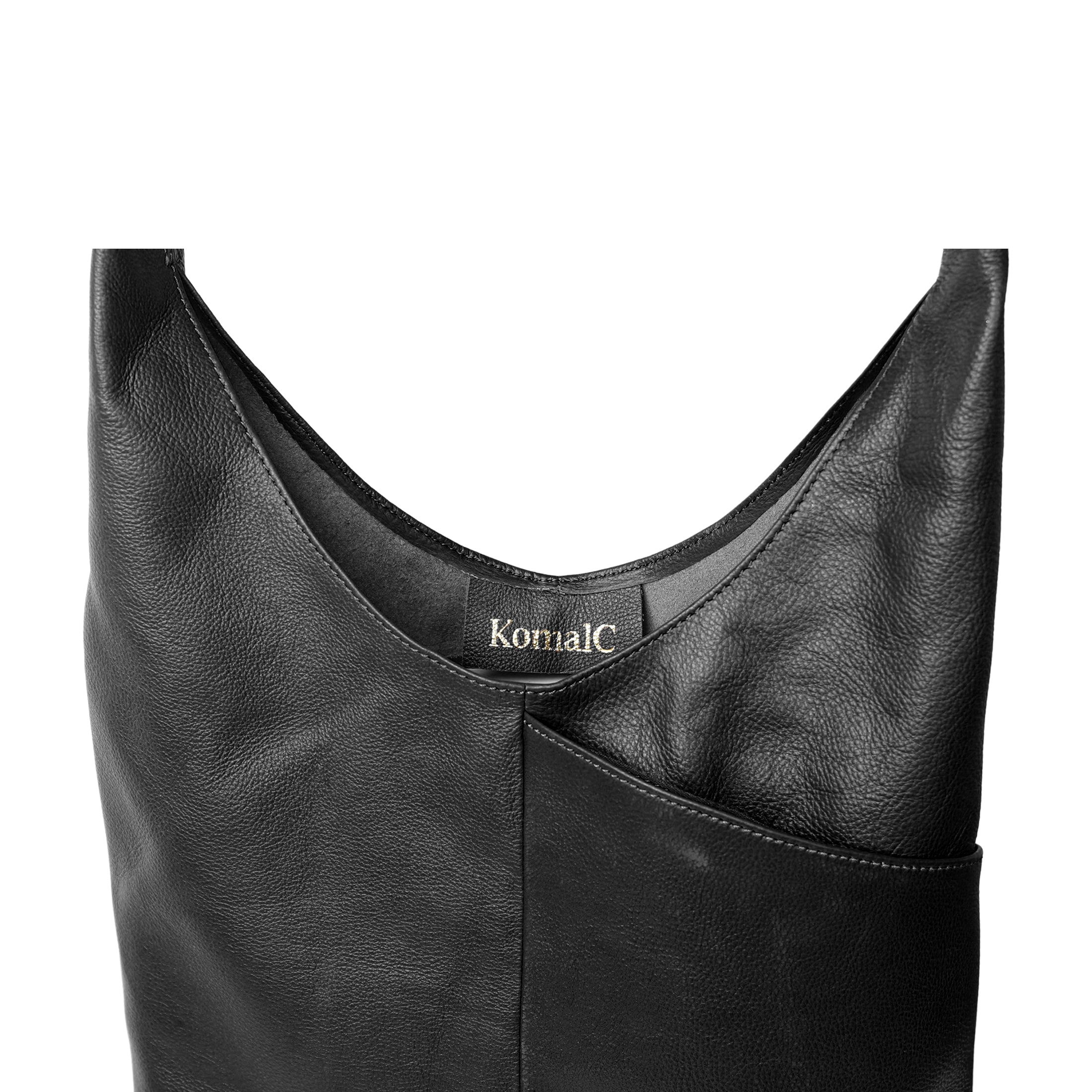 1960s Black Leather Top Handle Purse, Simpson's – Ian Drummond Vintage