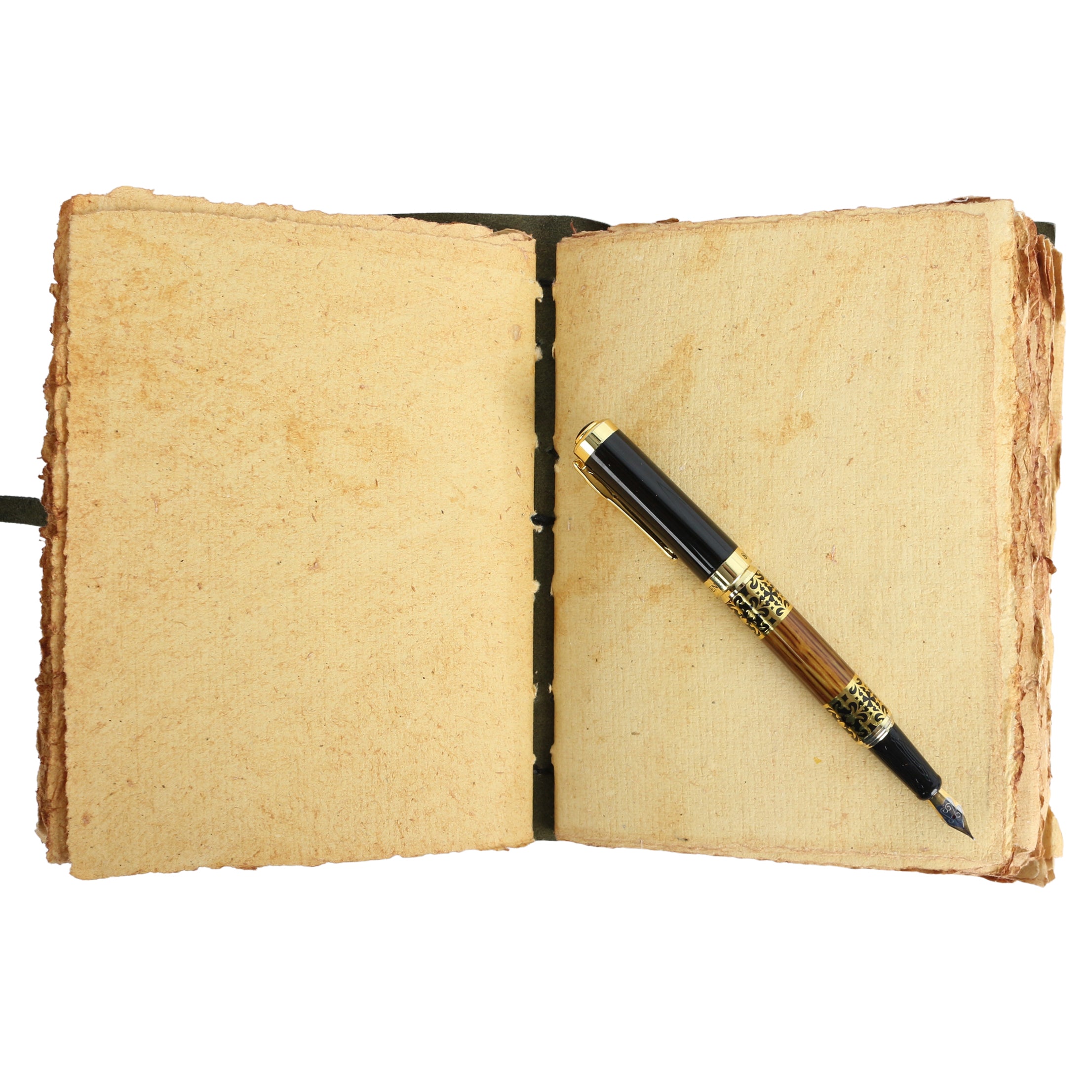 Vintage Leather Journal for women and men 8 x 6 inch Antique Handmade