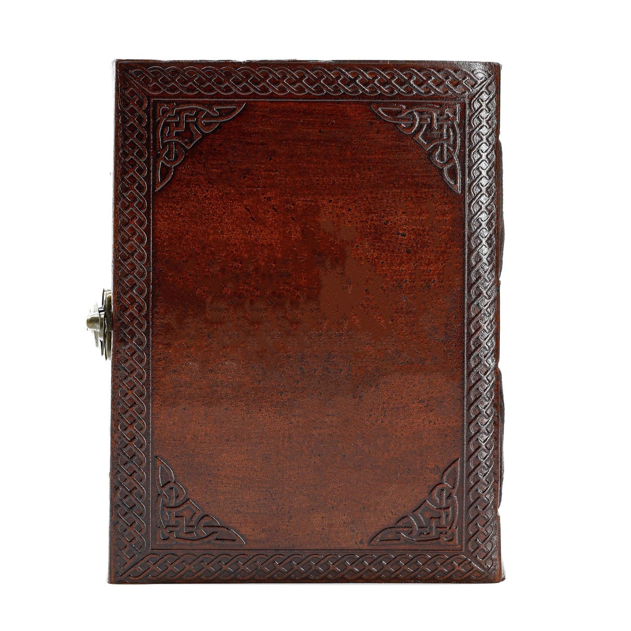 Vintage Leather brown journal for men and women 
