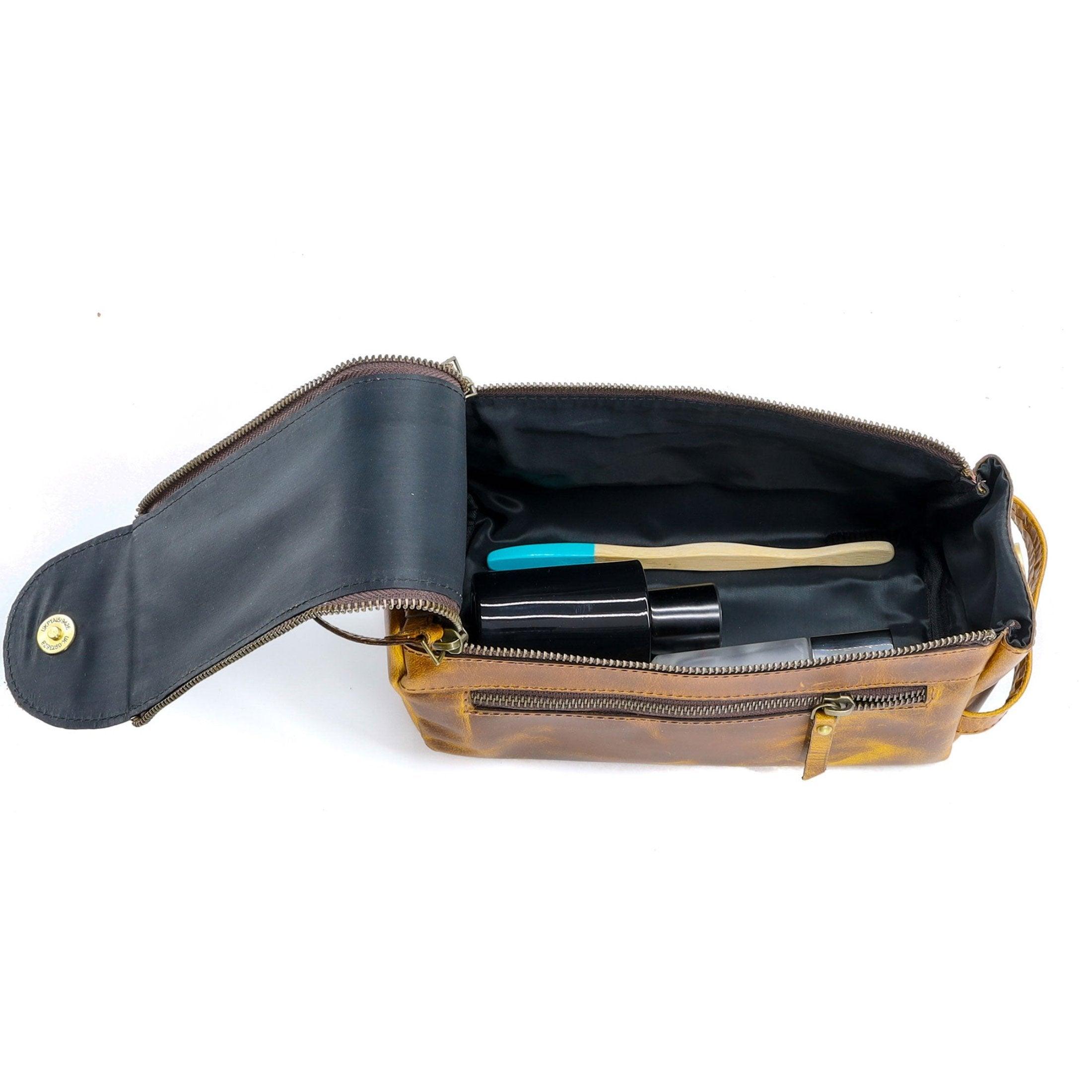 spacious toiletry bag